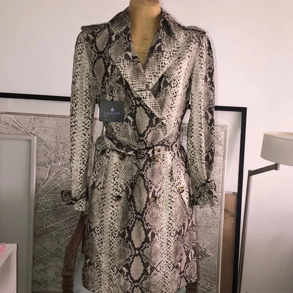 Lanvin | Jackets & Coats | Lanvin Snakeskin Print